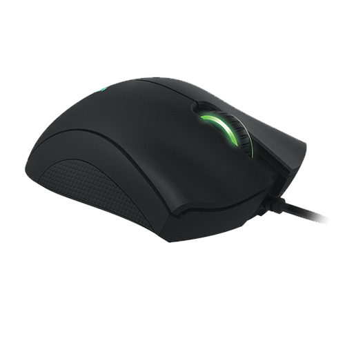 Razer DeathAdder V2 Special Edition Gaming Mouse: 20K DPI Optical Sensor - 2nd Gen Faster Optical Switch - 8 Programmable Buttons - Rubberized Side Grips - Ergonomic Design - Green Speedflex Cable